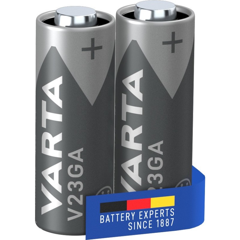 VARTA Electronics Batterie Alkaline MN21 V23GA 12V 2er Blister